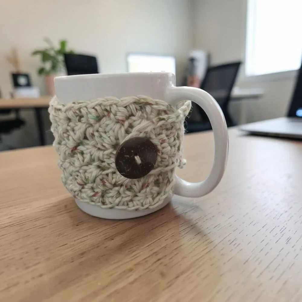 Crochet Cup Cozy, Handmade Coffee Mug or Tea Warmer